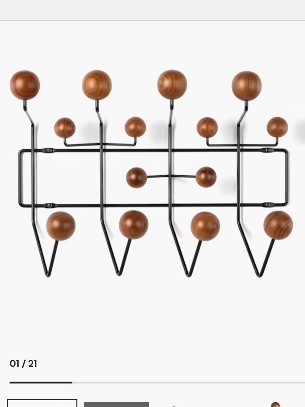 Design Within Reach / Eames Hang-It-All wall hook
